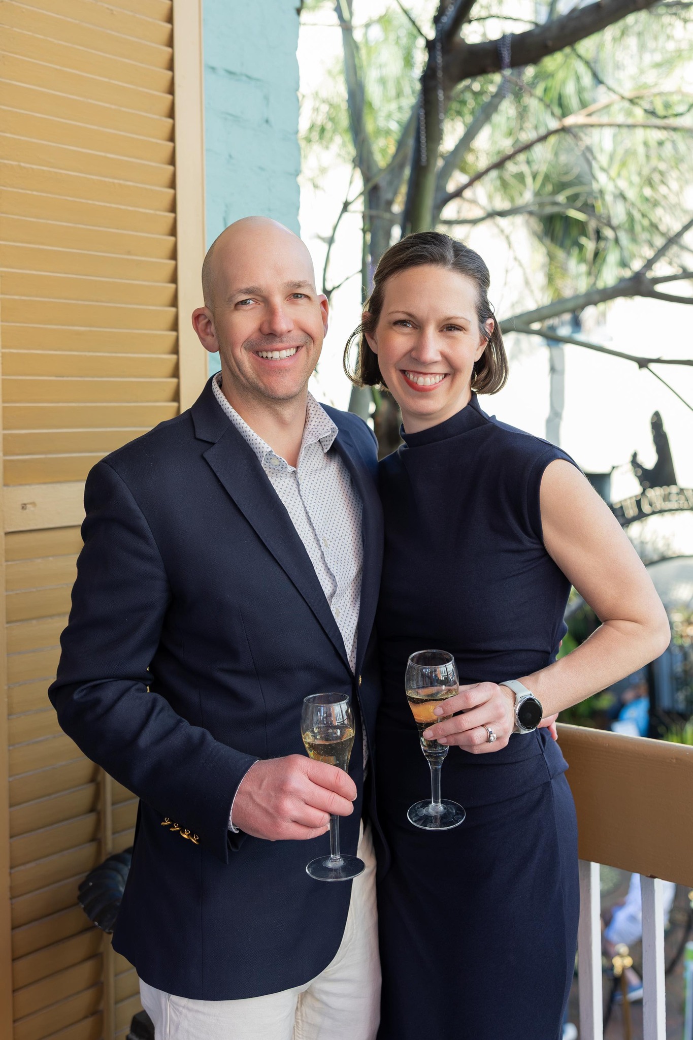 Brian Scopa and his wife